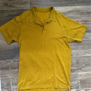 lululemon athletica Mustard Polo Shirt